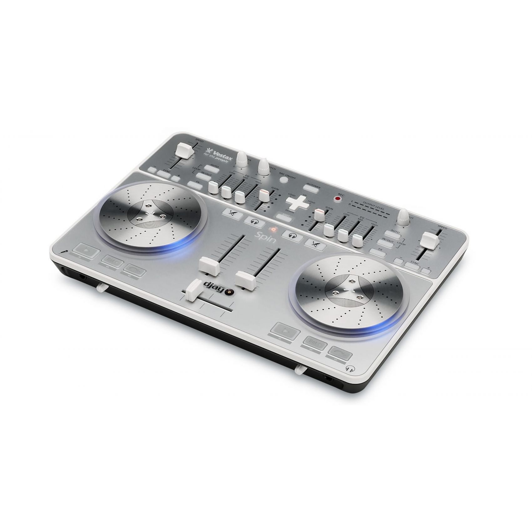 VESTAX SPIN - CONTROLLER DJ AUDIO USB/MIDI PER MAC