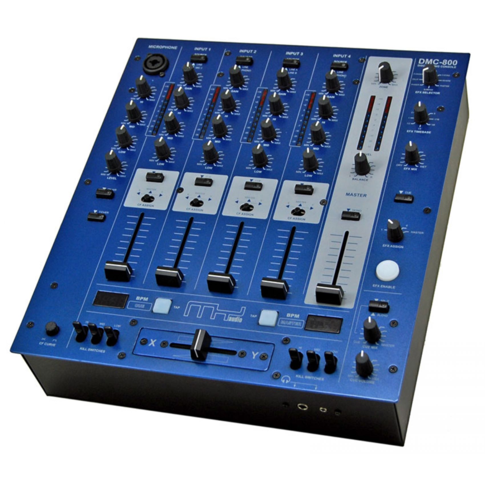 MyAudio DMC800USB - MIXER DJ 5 CANALI CON 2 PORTE USB