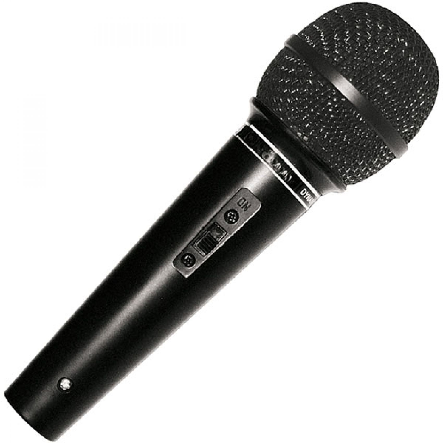 DM591 - MICROFONO DINAMICO per karaoke + valigetta