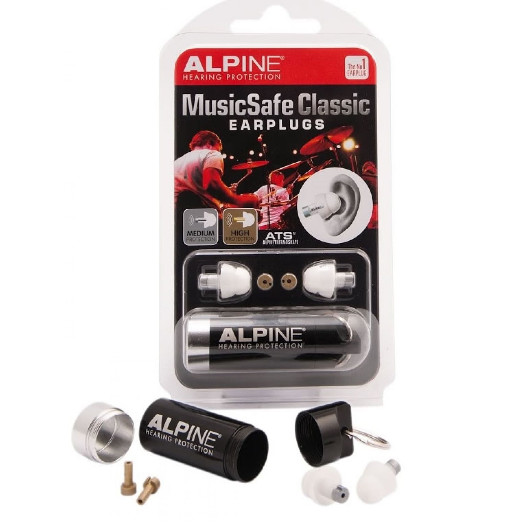 ALPINE MusicSafe Classic - MKII White Edition