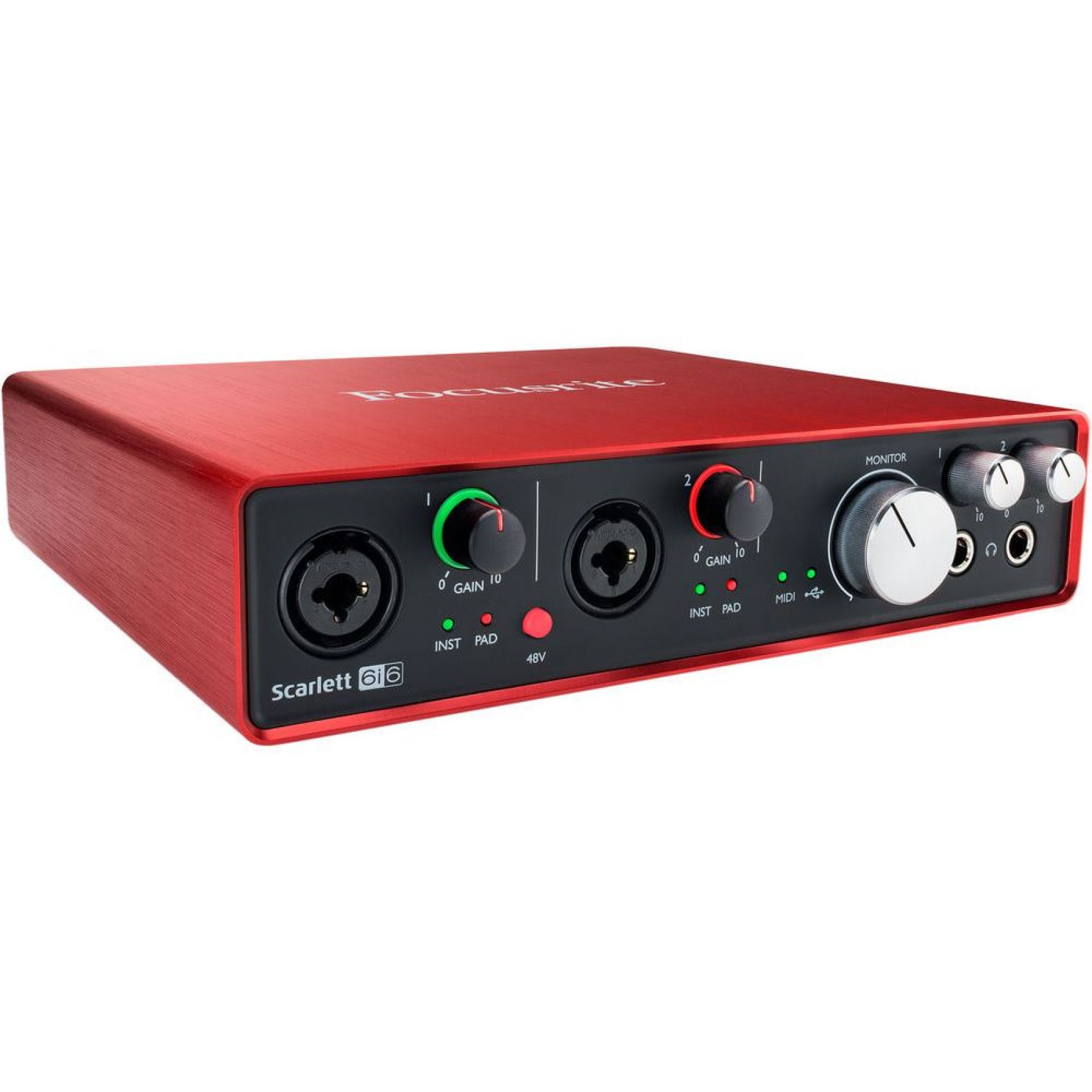 Focusrite Scarlett 6i6 2nd Gen Scheda Interfaccia Audio MIDI USB 6in/6out