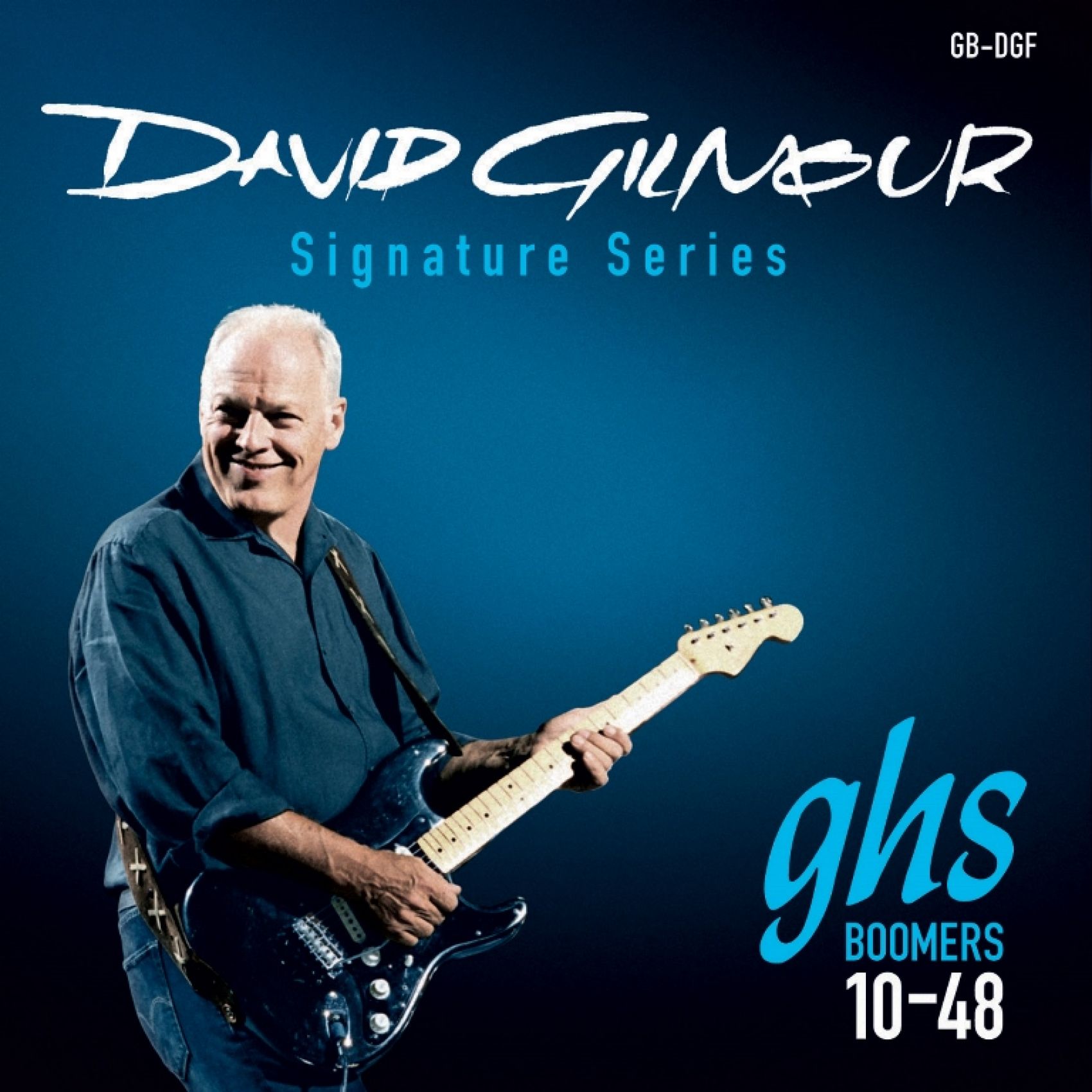 GHS MUTA GB-DGF David Gilmour Signature Blue Set Fender