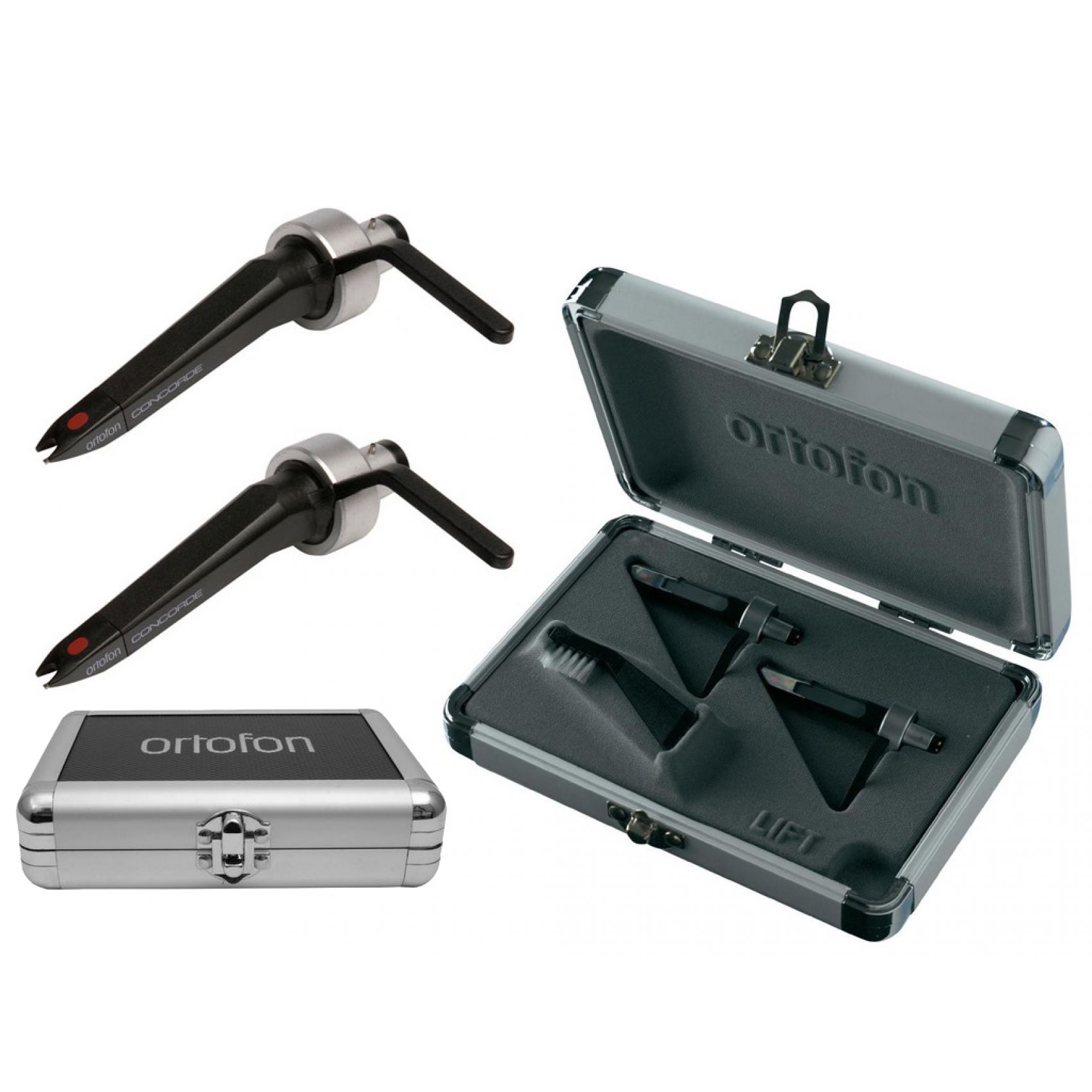 Ortofon Concorde PRO S Twin - Set completo di Cofanetto