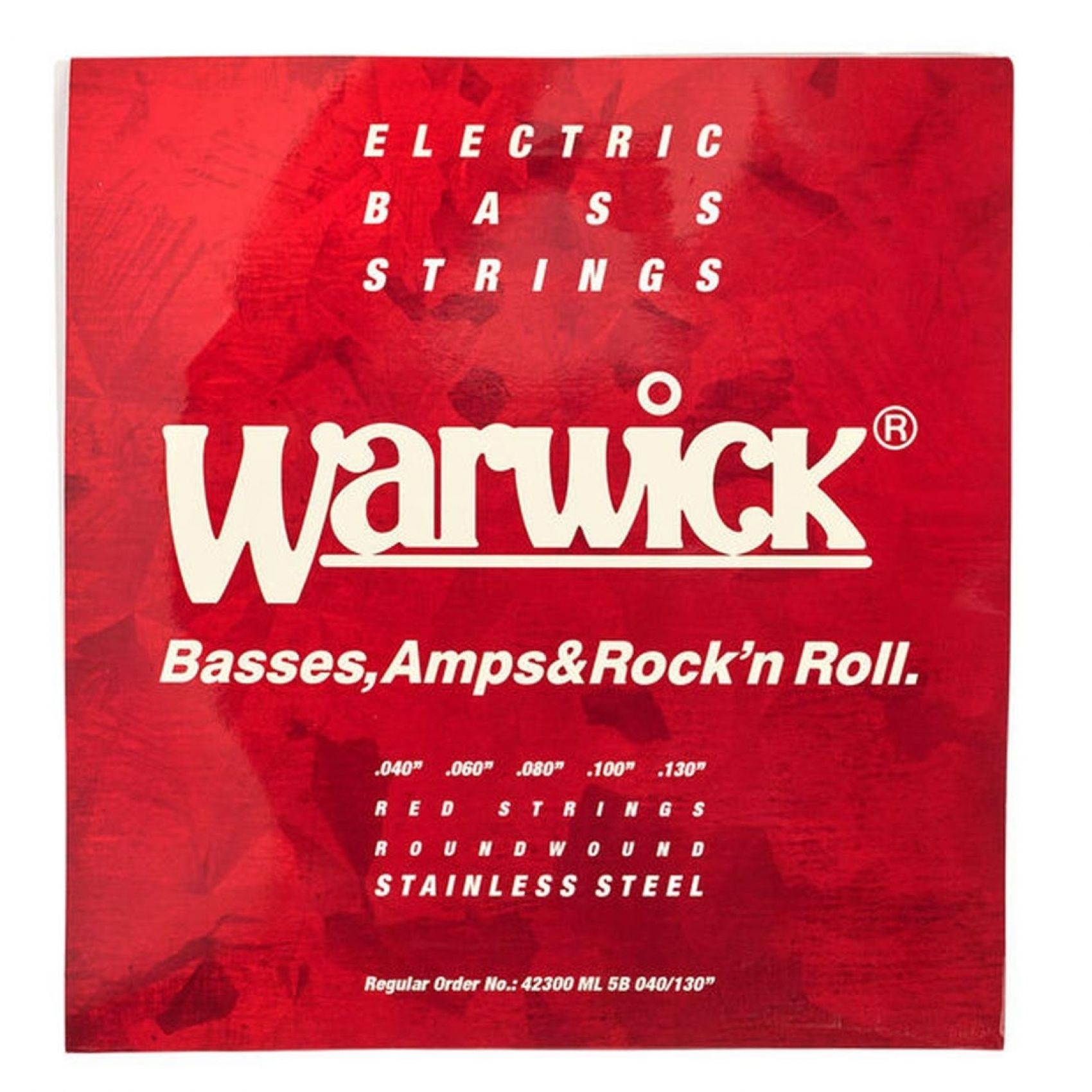 Warwick 42300 Red Label ML 40-130 Muta per Basso 5 Corde