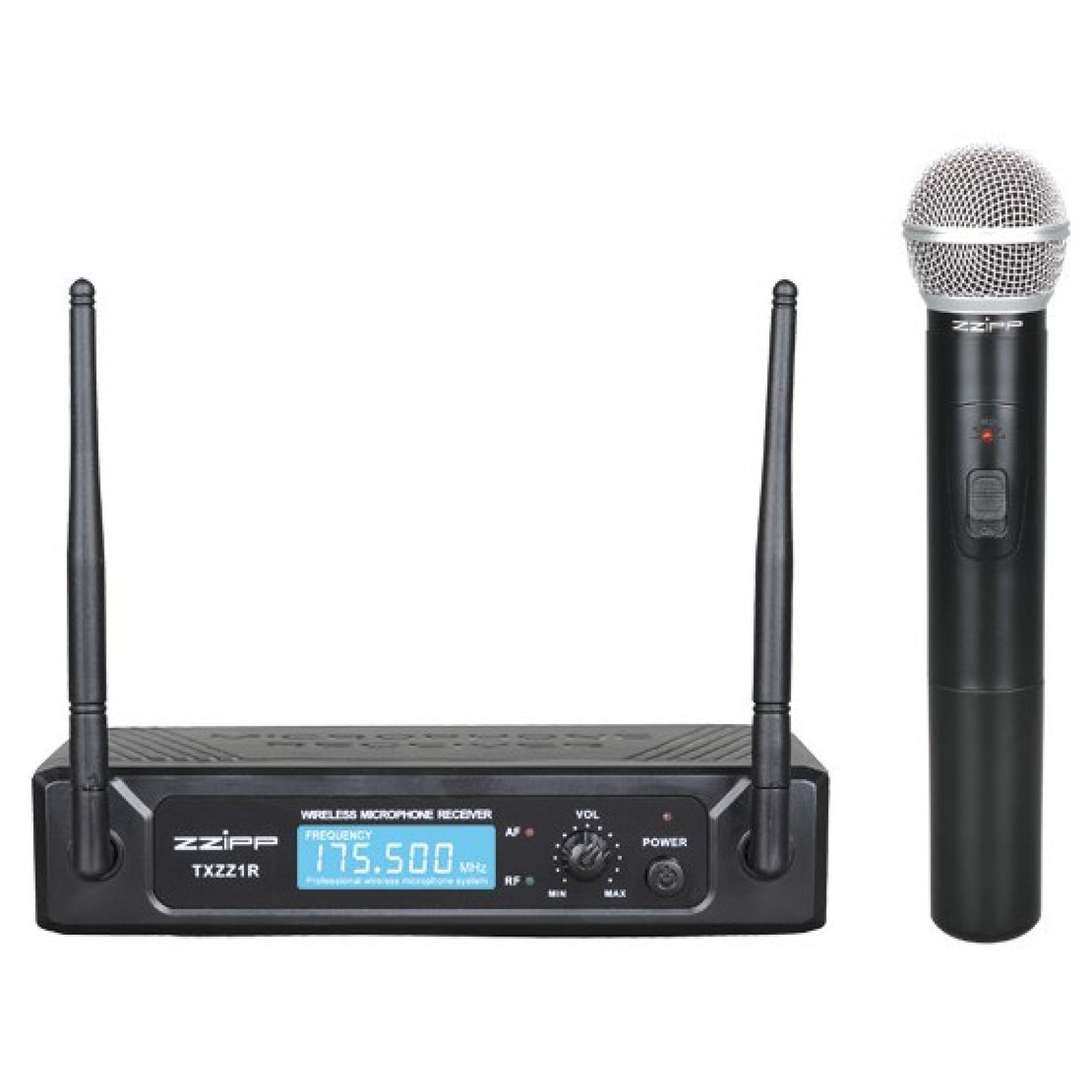 ZZIPP TXZZ101 - Radiomicrofono Gelato / Palmare Wireless VHF Karaoke DJ
