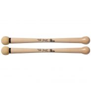 0 VIC FIRTH TG21 - Symphonic Collection Bass Drum Mallets Signature Tom Gauger Chamois/Wood