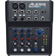 Alesis MultiMix 4 USB FX - Mixer 4 Ch con Effetti