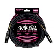0 Ernie Ball 6388 Cavo Microfonico PVC nero 6 m