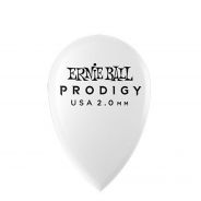 0 Ernie Ball - 9336 Plettri Prodigy Teardrop White 2,0mm Busta 6