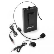 0 Vonyx bp10 bodypack mic. set 863.1 mhz