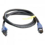RGBlink CAT6 Cable UTP 3m with lable and fluorescence light in the dark environment
