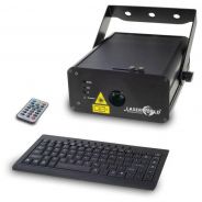 0 Laserworld CS-500RGB Club Series Proiettore Laser 490 mW Tastiera Inclusa