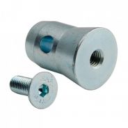 Contestage 1/2MANCH-M10 Conical Half-Sleeve with M10 Screw for 50 mm Tubes