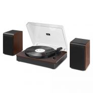 4 Audizio rp330d set record player+speakers bt