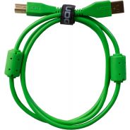 0 Udg U95001GR - ULTIMATE CAVO USB 2.0 A-B GREEN STRAIGHT 1M Cavo usb