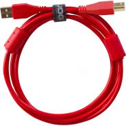 0 Udg U95002RD - ULTIMATE CAVO USB 2.0 A-B RED STRAIGHT 2M 