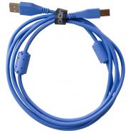 0 Udg U95003LB - ULTIMATE CAVO USB 2.0 A-B BLUE STRAIGHT 3M Cavo usb