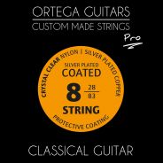 0 Ortega NYP8 Corde / set di corde per chitarra classica