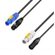 Adam Hall Cables 8101 PSDT 0300 N - Cavo XLR/PowerCon 3mt