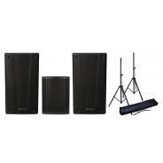 DB TECHNOLOGIES Impianto Audio Completo 1000W Coppia B-Hype 12 / Subwoofer / Speaker Stand