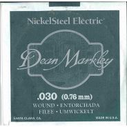 0 DEAN MARKLEY - Corda singola per Chitarra Elettrica Nickel Wound, .030