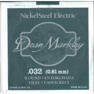 0 DEAN MARKLEY - Corda singola per Chitarra Elettrica Nickel Wound, .032