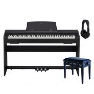 Casio PX-770 Black Privia Home Set - Pianoforte Digitale / Panchetta / Cuffie