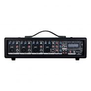 0 SOUNDSATION - Mixer amplificato 6 canali con effetto e lettore MP3