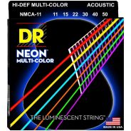 Dr MCA-11 MULTI-COLOR Corde / set di corde per chitarra acustica