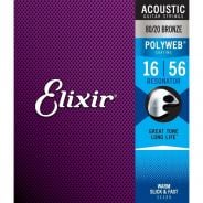 0 Elixir 11125 ACOUSTIC 80/20 BRONZE POLYWEB Corde / set di corde per chitarra acustica