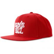 Ernie Ball 4155 Logo Hat Red