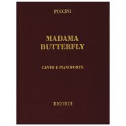 1 G. Puccini Ricordi Madame Butterfly Canto e Pianoforte Copertina Rigida