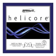 D'ADDARIO H313M 4/4 - Singola per Violino 4/4 Helicore Medium (D/Re)