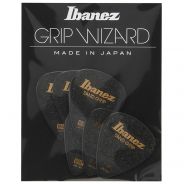 Ibanez PPA14HSG-BK - Plettri Neri Serie Grip Wizard Sand Grip 1.00mm (6pz)