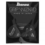 Ibanez PPA16HRG-BK - Plettri Neri Grip Wizard Rubber Grip 1.00mm 6pz