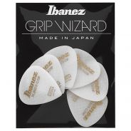 Ibanez PPA16MRG-WH - Plettri Bianchi Grip Wizard Rubber Grip 0.8mm 6pz
