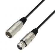 0 Adam Hall Cables K3 MMF 0300 - Cavo Microfono XLR femmina a XLR maschio 3 m
