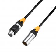 0 Adam Hall Cables K 4 DGH 0500 IP 65 - Cavo DMX AES/EBU da XLR maschio a 5 pin a XLR femmina IP65 5 m