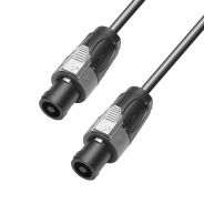 0 Adam Hall Cables K 4 S 415 SS 0500 - Cavo per altoparlanti 4 x 1,5 mm² connettore per altoparlanti standard a 4 poli a connettore per altoparlanti standard a 4 poli 5 m
