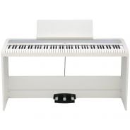 Korg B2SP White - Pianoforte Digitale Bianco 88 Tasti con Stand