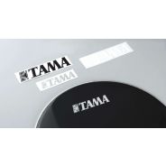 0 TAMA - TLS70-WH - adesivo logo Tama (35mm x 150mm) - bianco