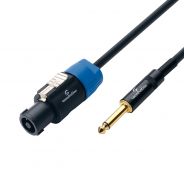 0 SOUNDSATION - Cavo speaker Wiremaster Speakon-6.3mm Jack MONO / 1x2.5 mm² / 2mt