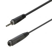 0 SOUNDSATION - Cavo adattatore 3.5mm Jack maschio STEREO - 6.3mm Jack femmina STEREO / 1.5mt