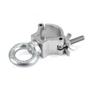RIGGATEC RIG 400 200 965 - Halfcoupler Small Silver with Eyelet max. 75kg (32 - 35 mm)