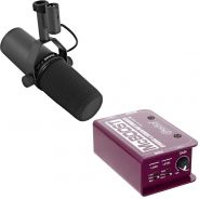 Shure SM7B Bundle Microfono da Studio + Radial McBoost Preamp