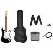Kit Chitarra Elettrica Fender Squier Stratocaster Starter Pack Black