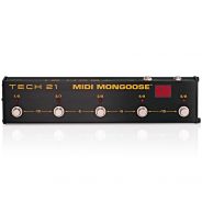 Tech 21 MIDI Mongoose - Pedaliera MIDI di Controllo 5 Footswitch