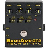 Tech 21 SansAmp GT2 - Pedale Simulatore di Amplificatori