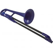 PBone Trombone in Mib di Plastica Mini Blu