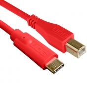 0 Udg U96001RD - ULTIMATE AUDIO CABLE USB 2.0 C-B RED STRAIGHT 1,5M Cavo usb
